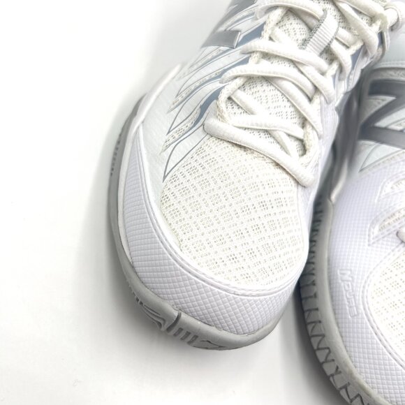 7 2A NARROW WIDTH New Balance Womens 1006 White Silver Tennis Sneakers Shoes - Picture 4 of 12